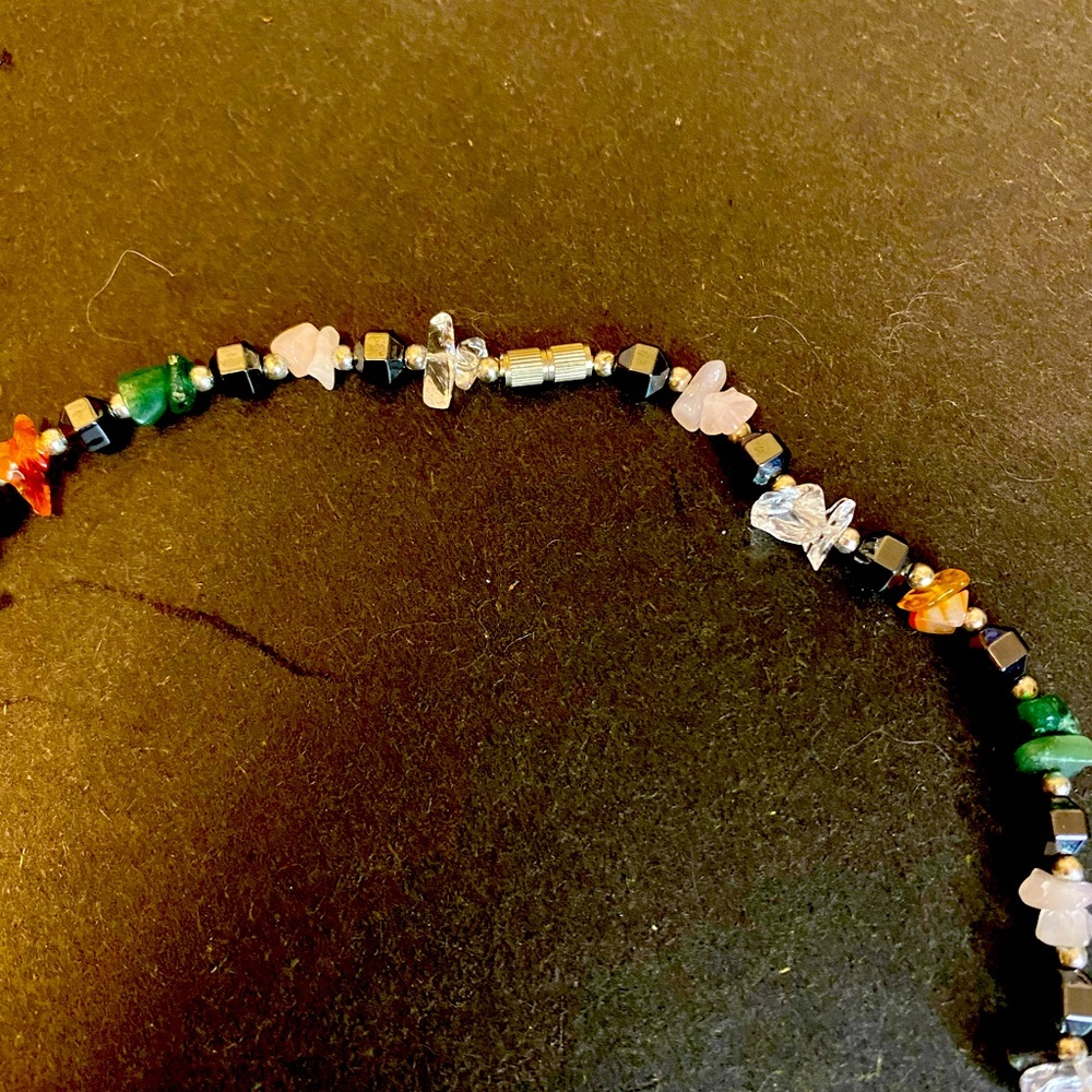 Artisan OOAK Boutique Necklace Choker with FREE Earrings HP 3/26 - Picture 3 of 3